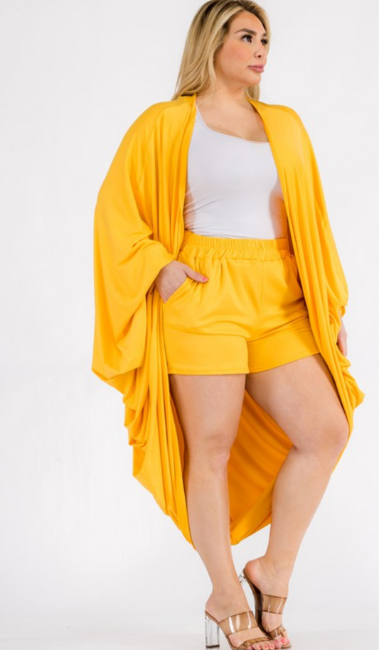 "Sunny Side Up" Vacation 2 Piece Short Set
