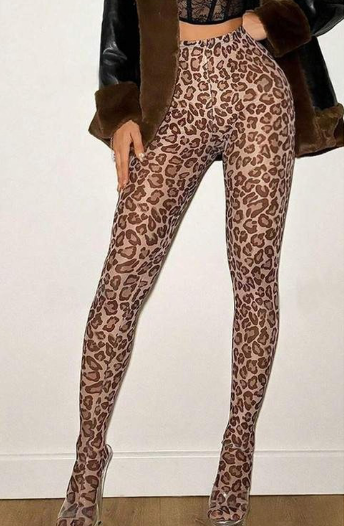 Cheetah Print Leggings