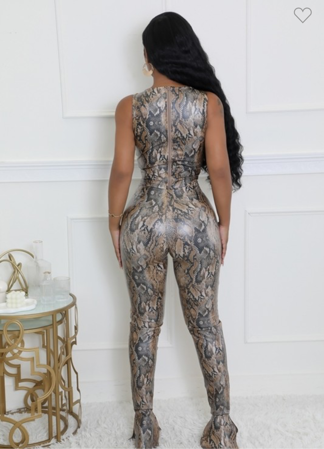 "Ivory Girl" Snake Skin Set