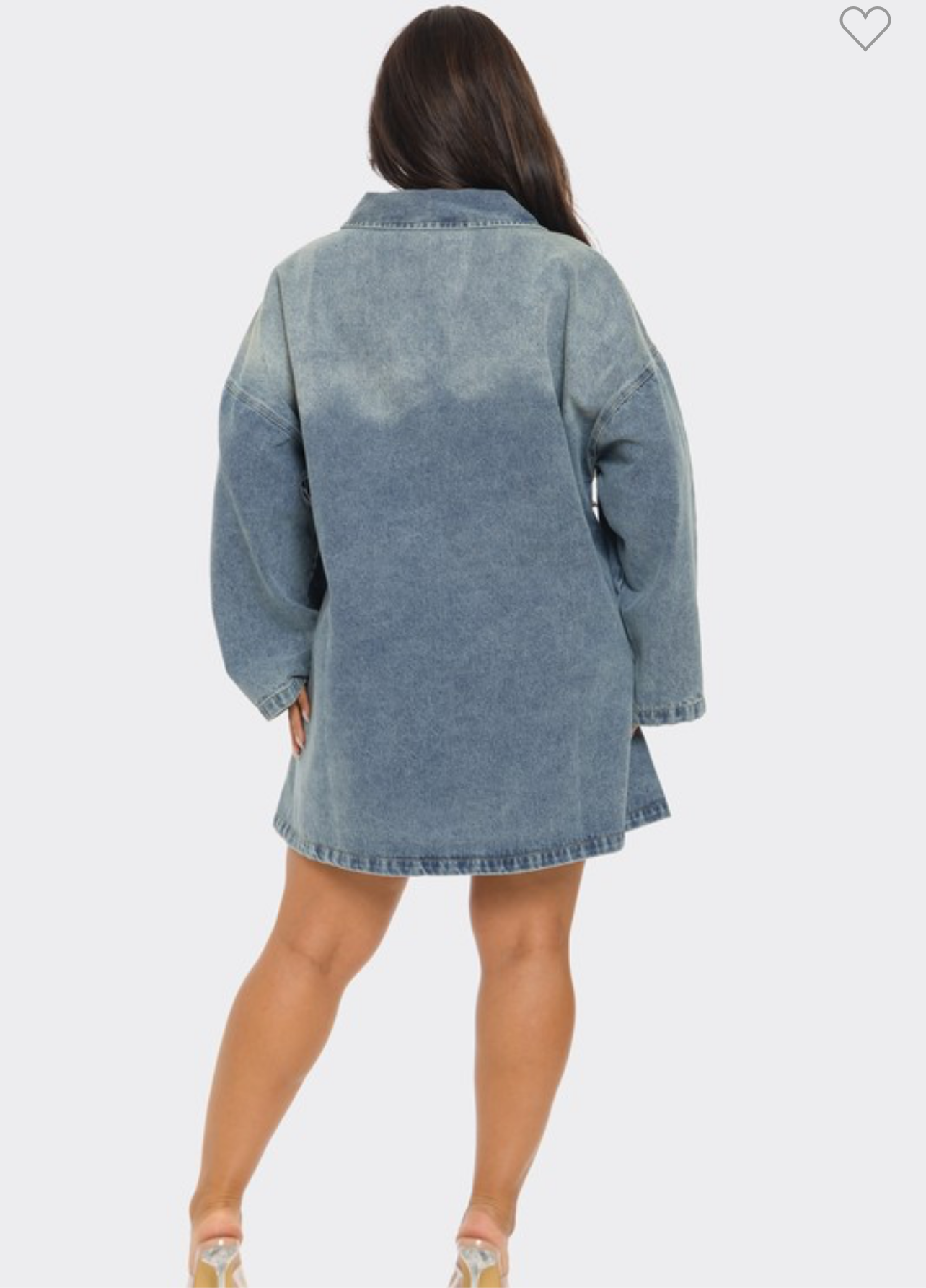 "Just Klass" Denim Dress