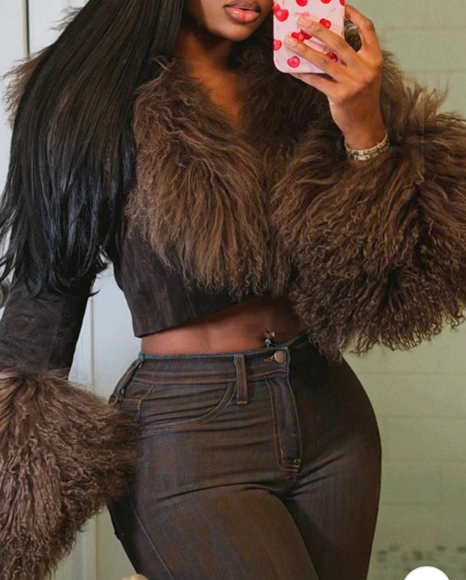 Mongolian Leather Jacket