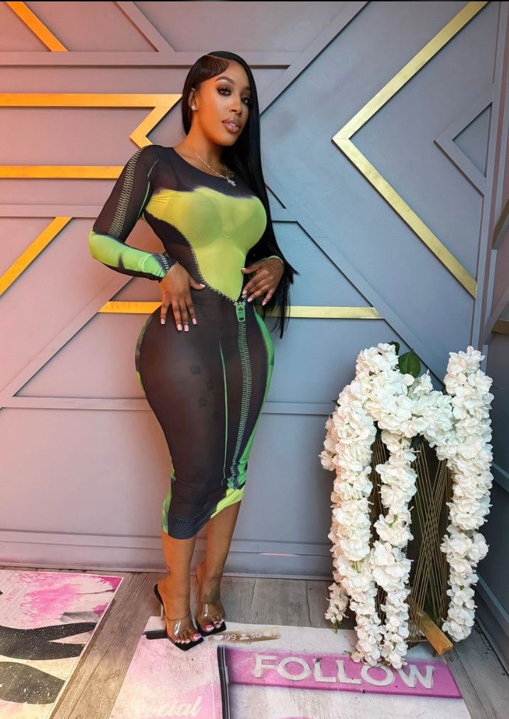 "Bodied By Q" Dress