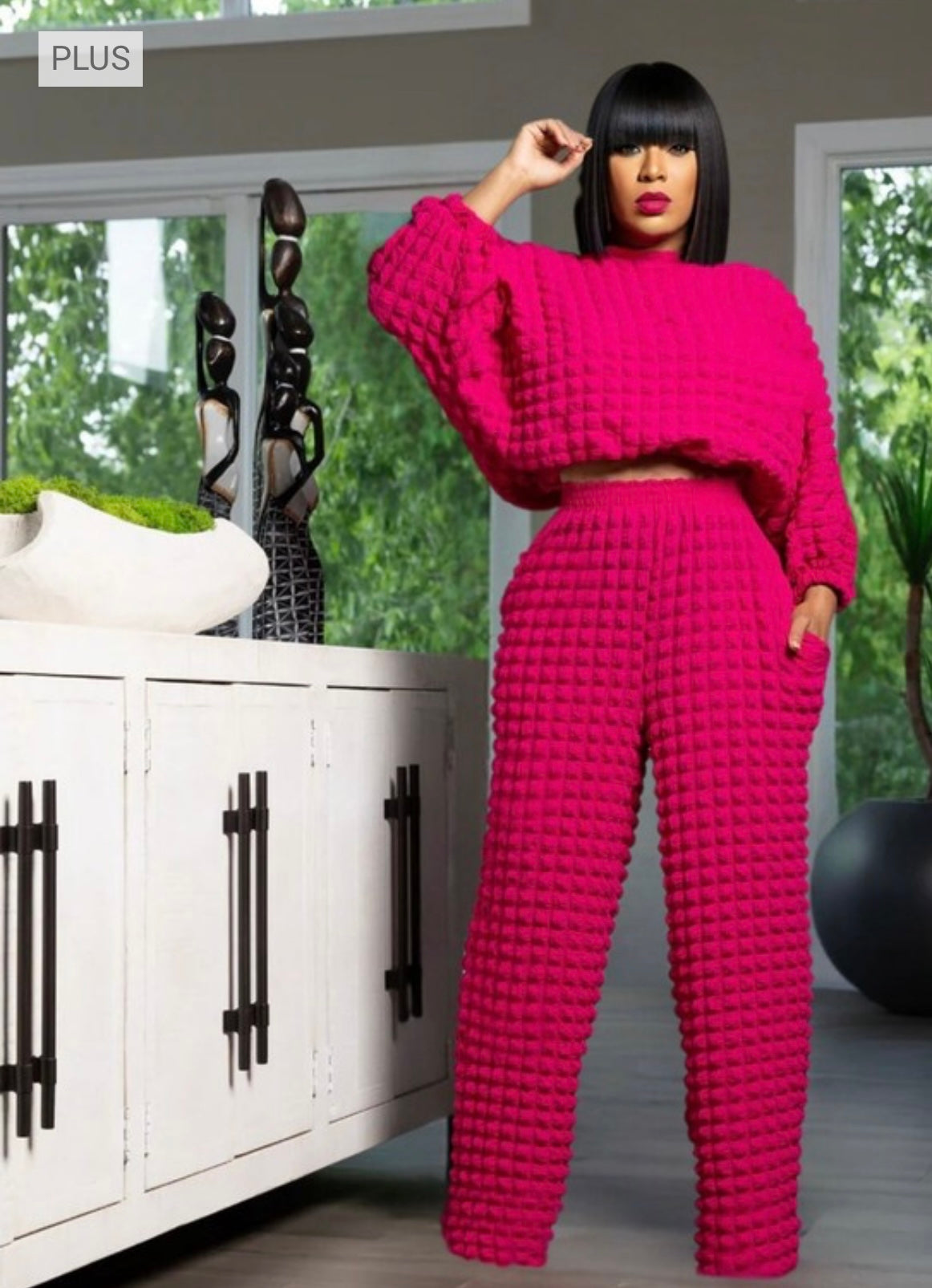 "Bubble Me Up" Pants Set