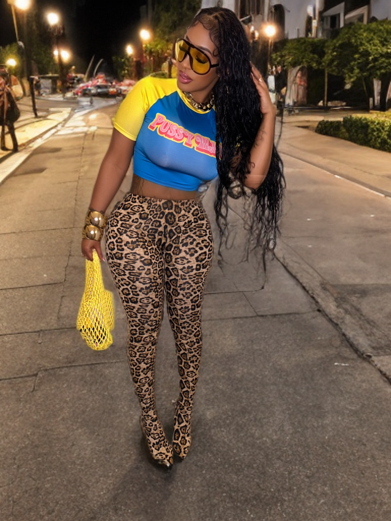 "P- Wagon" Crop Top
