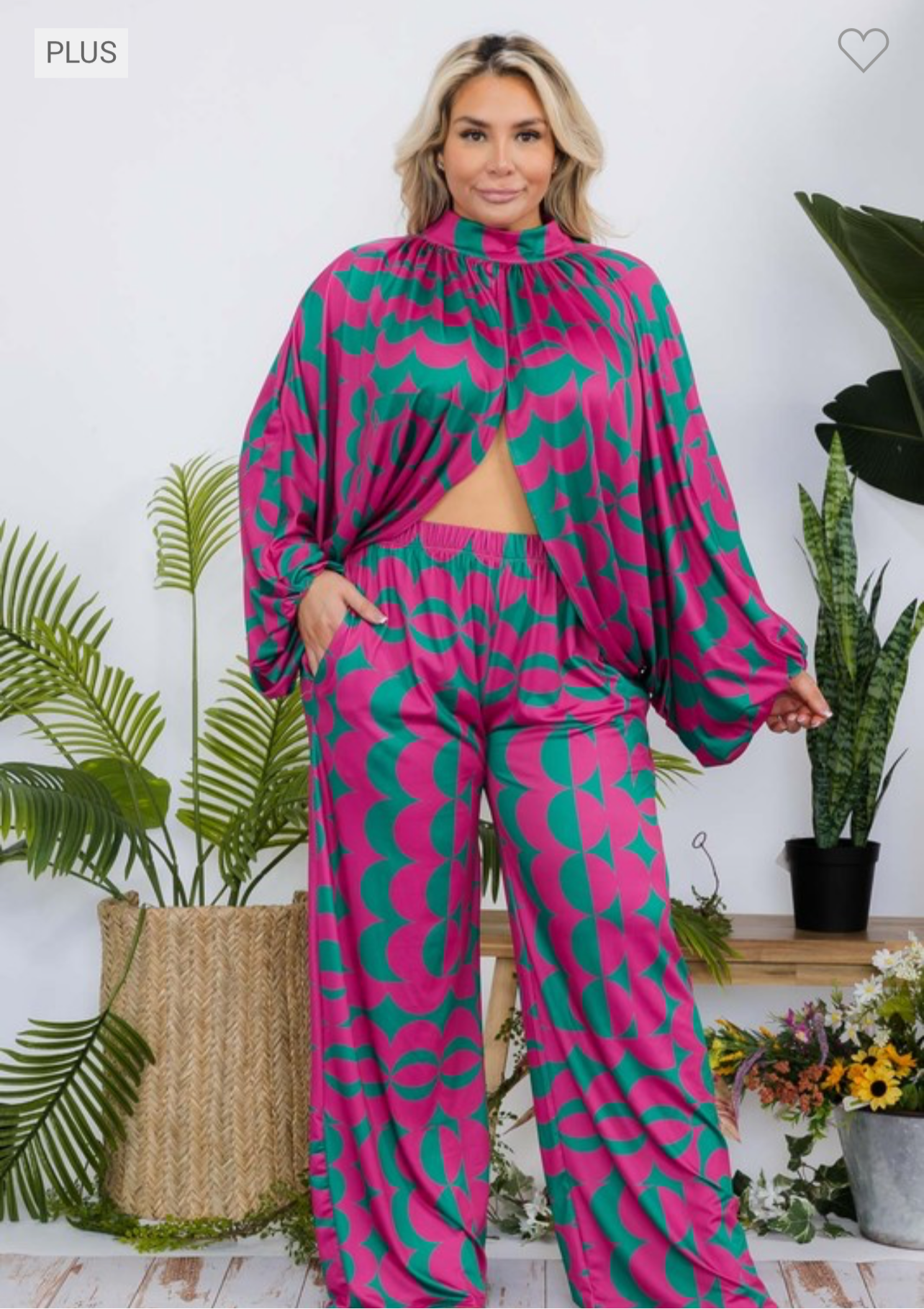 "Miami Chill Vibe" Pants Set