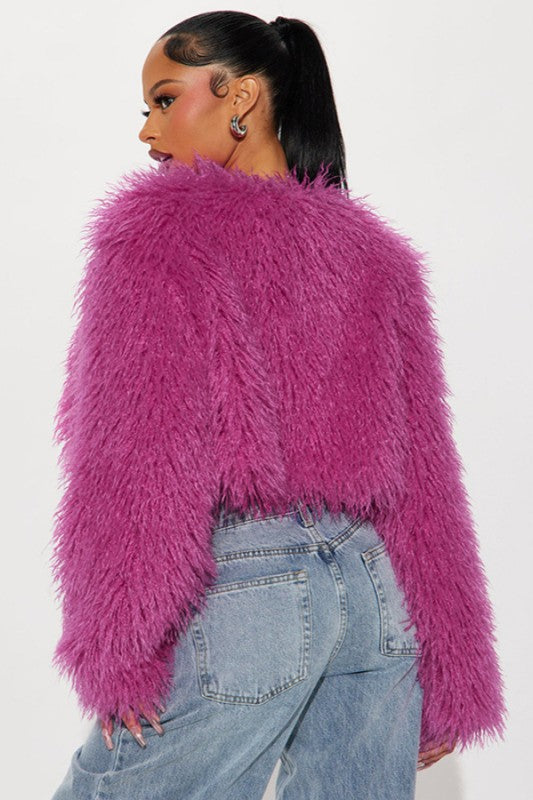 Her Faux Fur Jacket