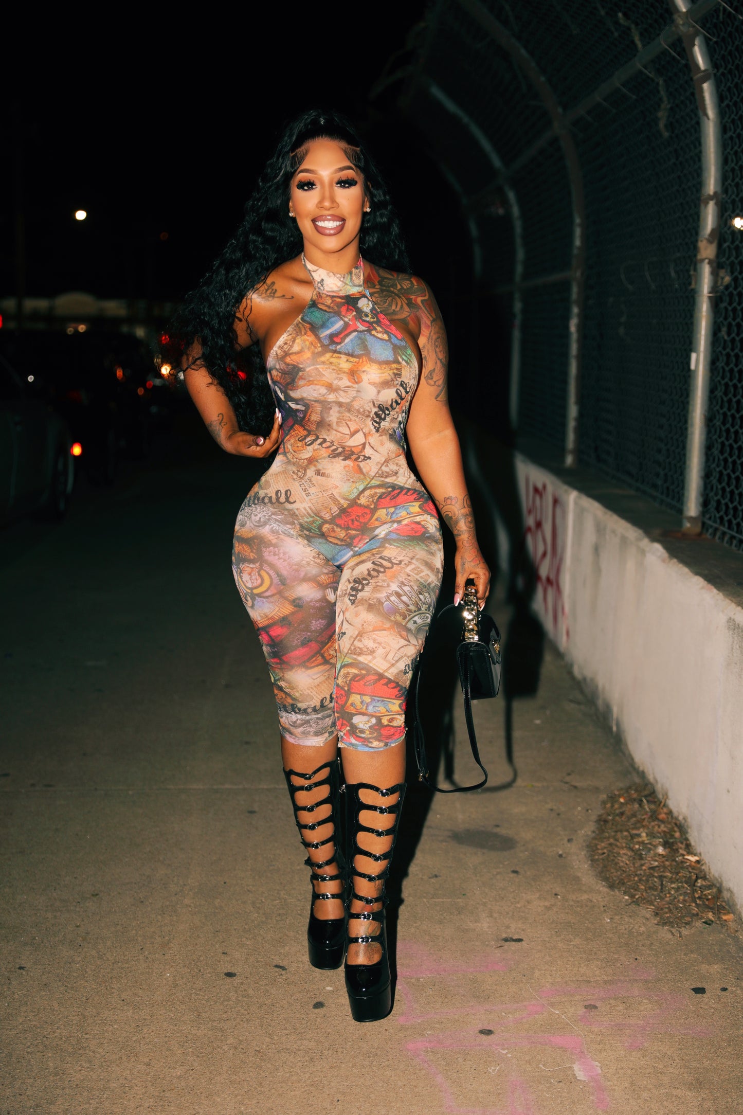 "Miss Graffiti" Jumpsuit